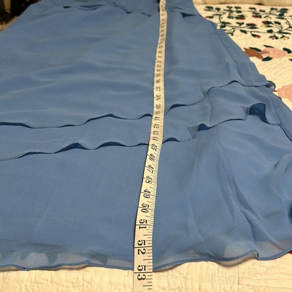 Blue Chiffon Mother of The Bride Dress Plus Size for Women 16? nwt - Picture 6 of 12